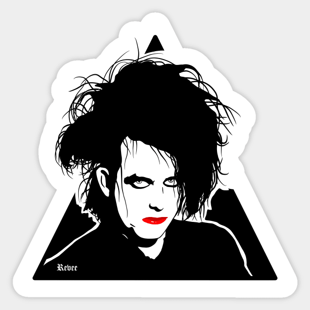 Robert Smith Sticker by RevArt